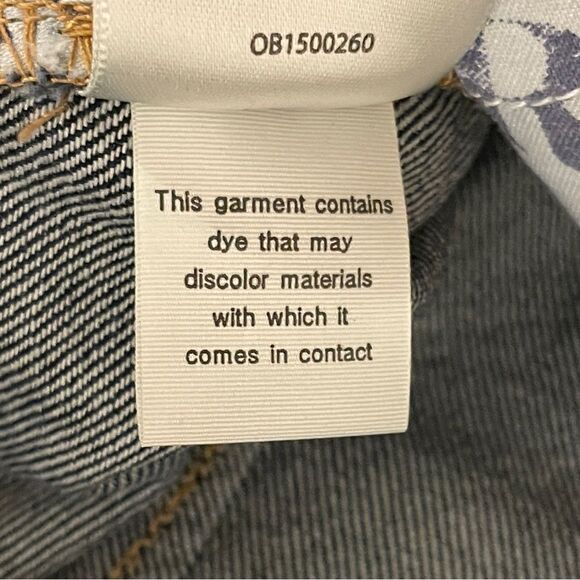 We The Free Curvy Gia Wide Leg High Waist Jeans in Baltic Blue Size 31 - Picture 8 of 15